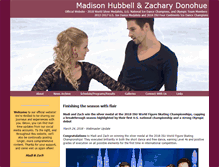 Tablet Screenshot of hubbell-donohue.com